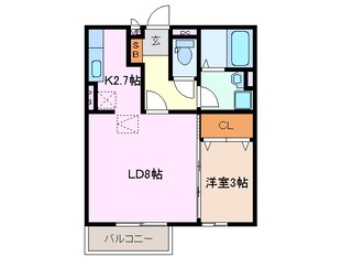 ＴＡＫＡＯの物件間取画像